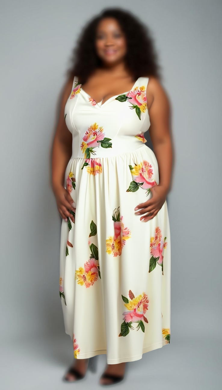Same dress, curvy fit — Body proportions match real you